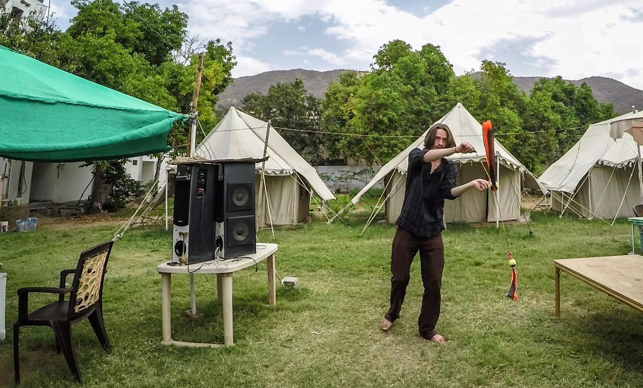 Backpacker Panda Chand Palace Puškar Exteriér fotografie
