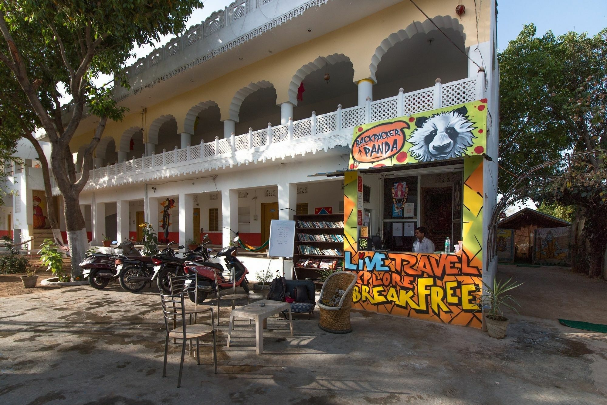 Backpacker Panda Chand Palace Puškar Exteriér fotografie